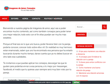 Tablet Screenshot of imagenesde-amor.com